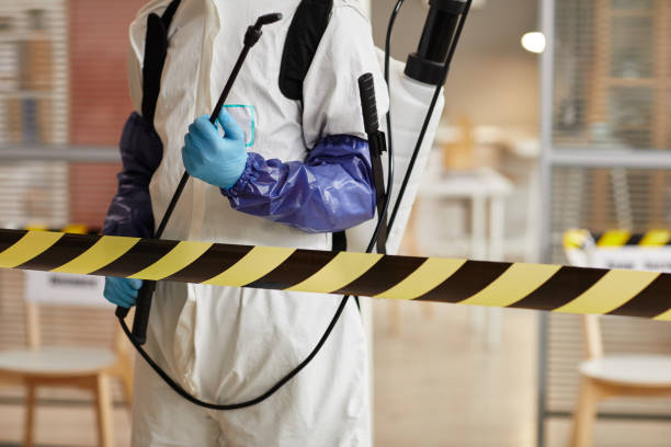 Professional Biohazard technician working in Old Westbury, NY